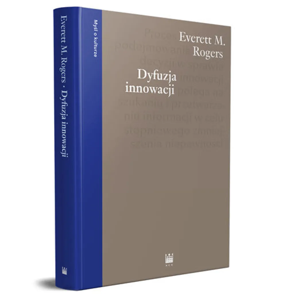 Livre académique polonais Dyfuzja innowacji Everett Rogers sociologie
