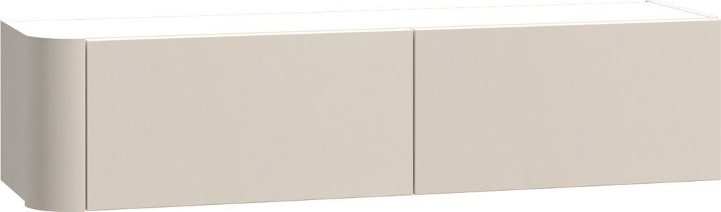 Furniture24 Hängeschrank Breathtaker Bthh021-U60 Wandschrank Schrank Wohnzimmer Sand