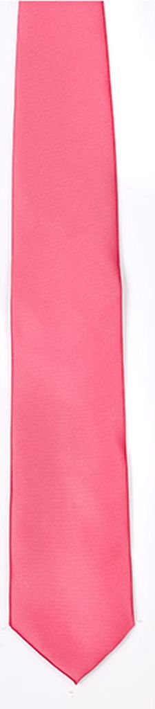 Satin Tie / 144 x 8,5cm / Zu 100% von Hand genäht - Farbe: Fuchsia - Größe: 144 x 8,5cm