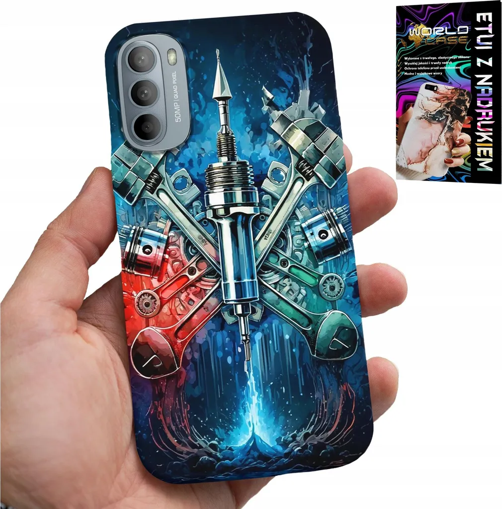 Cover Protettiva Motorola Moto G31 / G41 - Mecha Engine Design