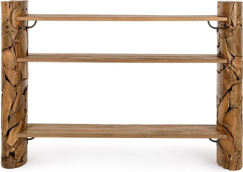 Konsolentisch Arwood 156 x 36 x 110 cm Teak Natur