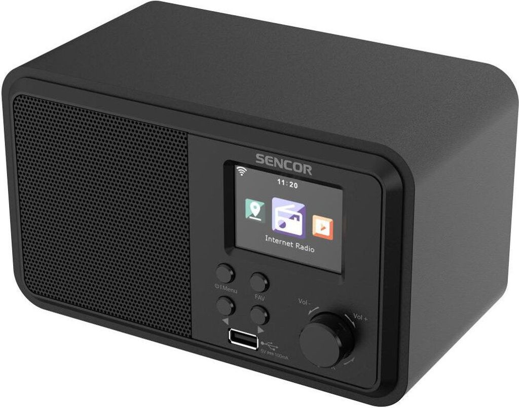 Sencor Radio SIR 5100WDB 4 Watt,WiFi,FM,DAN+,USB Obrázek produktu 