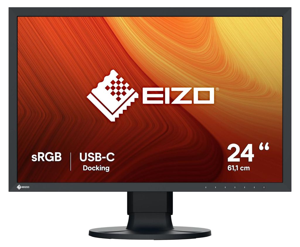 EIZO CS2400R, LED-Monitor, (WXGA, IPS, USB-C, HDMI) Produktbild 