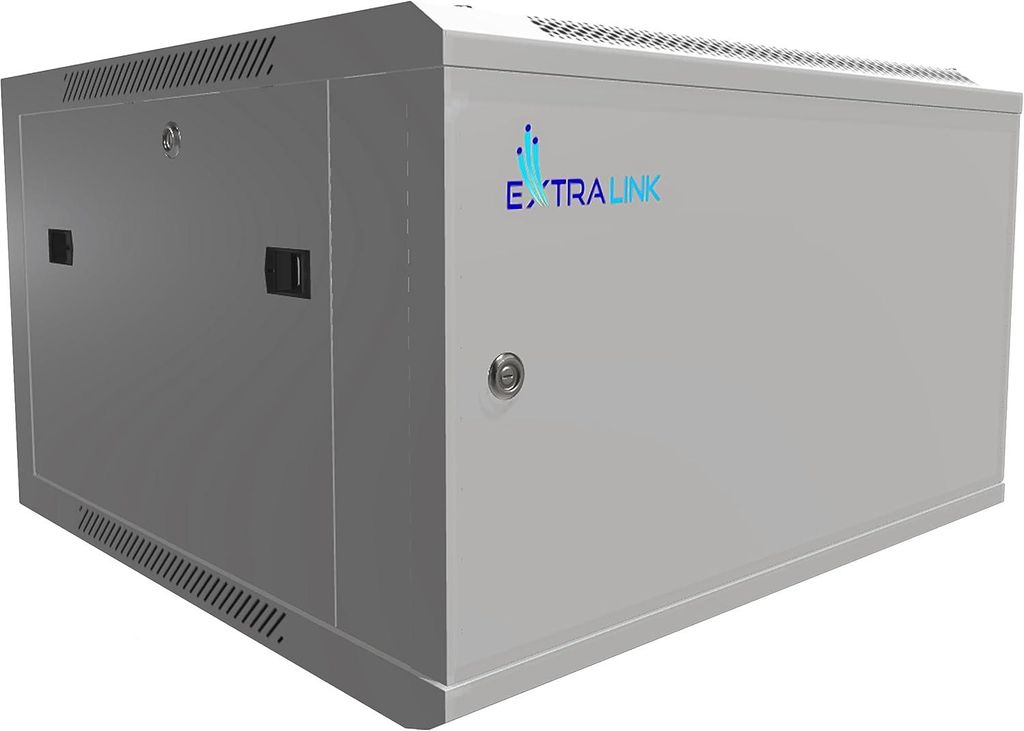 Extralink Szafa sieciowa serwerowa 6U wisząca 600x600 szara Zdjęcie produktu 