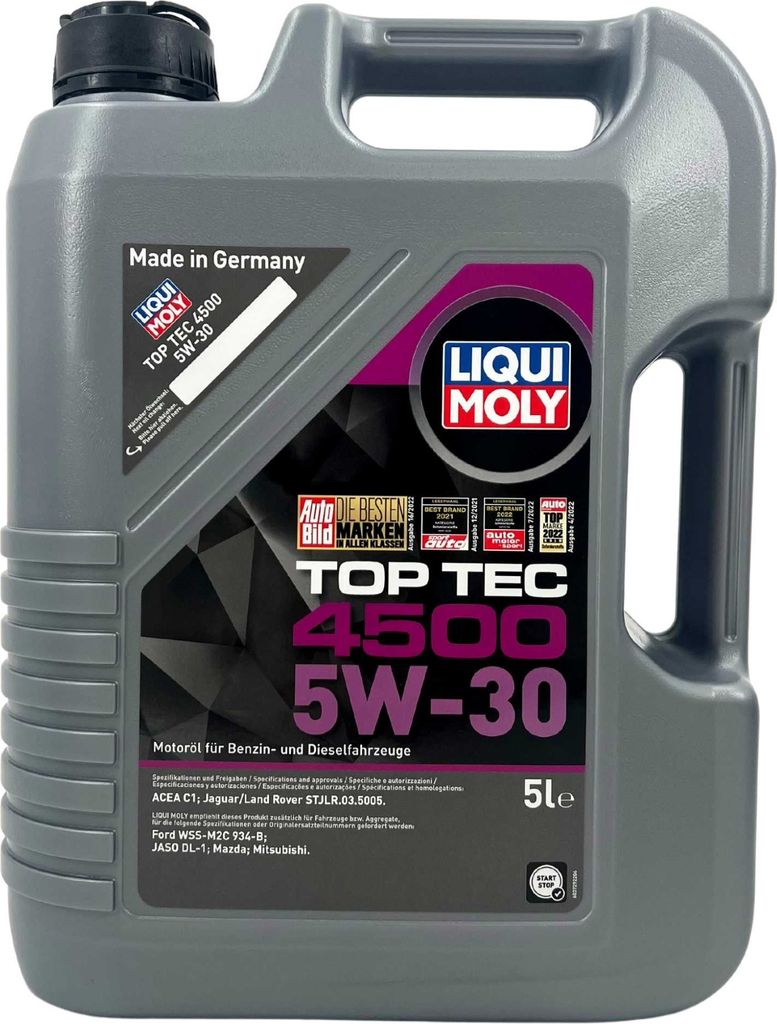 Liqui Moly Top Tec 4500 5W-30 5 Liter (3729) Produktbild 