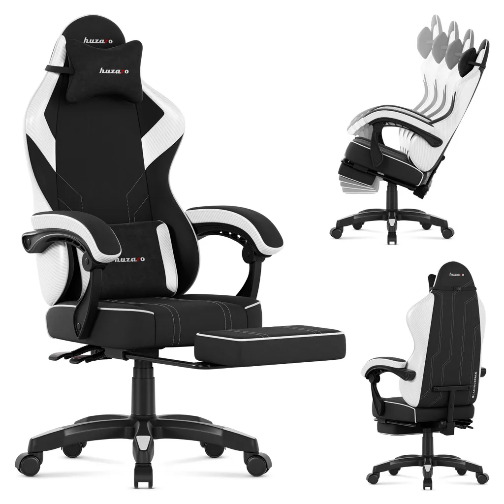 Recensione Huzaro Force 3.7 Bianca: Sedia Gaming Ergonomica Top Level