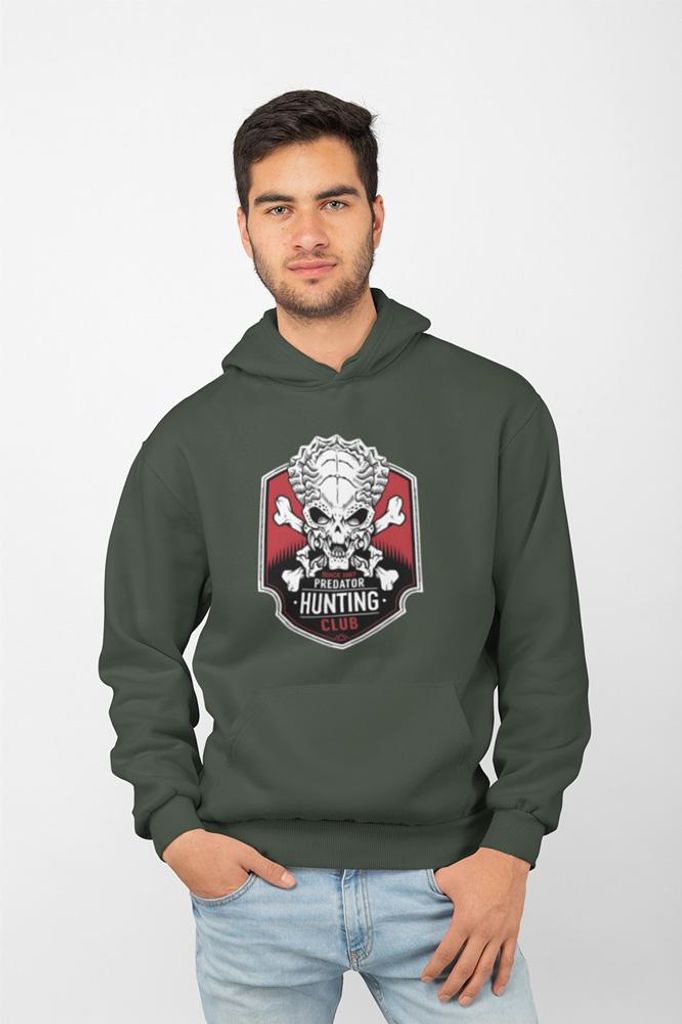 D&B Uni Hoodie MO00097 Predator Waldgrün-Größe M