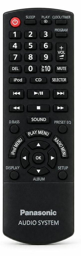 Originale Fernbedienung für Panasonic SC-PMX7EG-S | SA-PMX7 Produktbild 