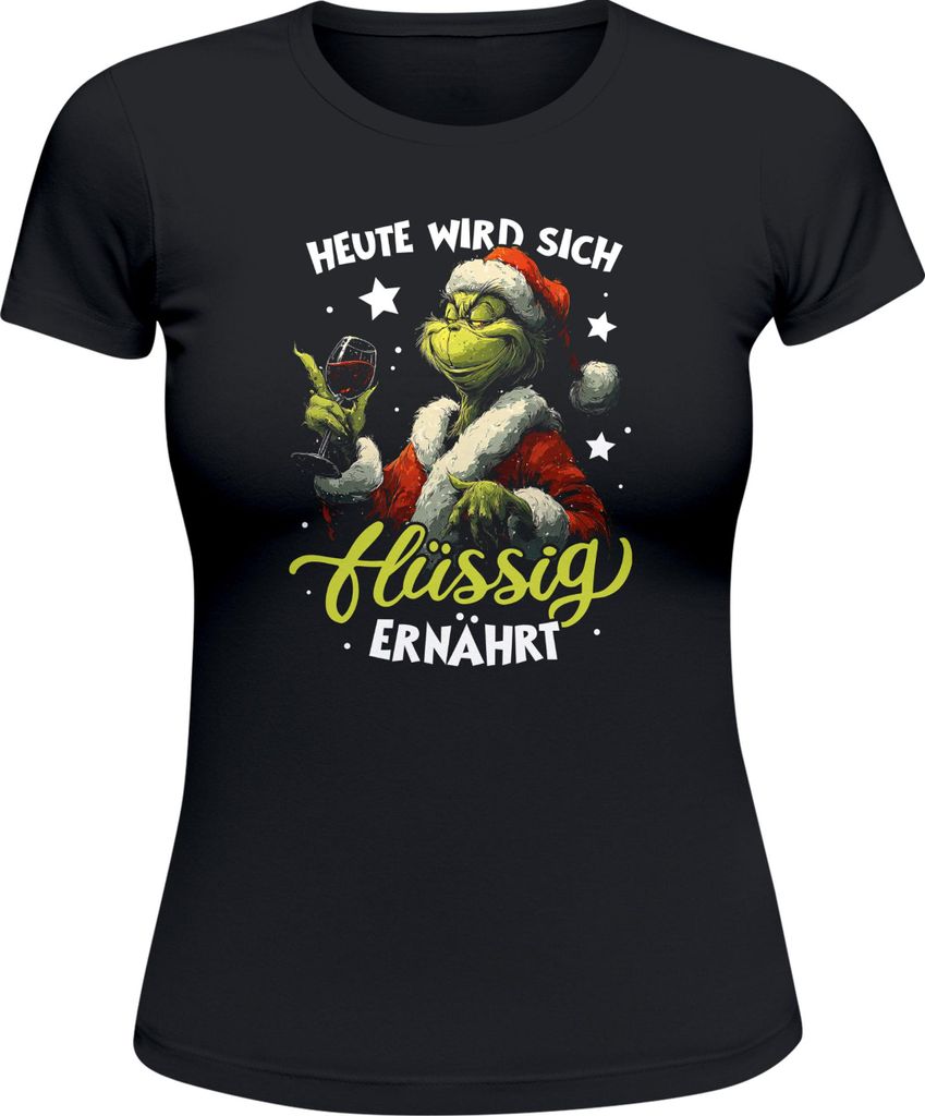 Weihnachtsshirt Damen Motiv - Anti XMAS Spruch - Christmas Printshirt Weihnachten Lustig - Weihnachtsoutfit Frauen Moonworks