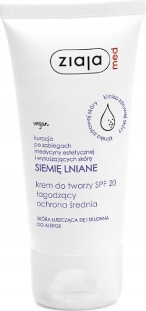 ZIAJA MED LEINSAMEN Gesichtscreme LSF 20 50 ml Produktbild 