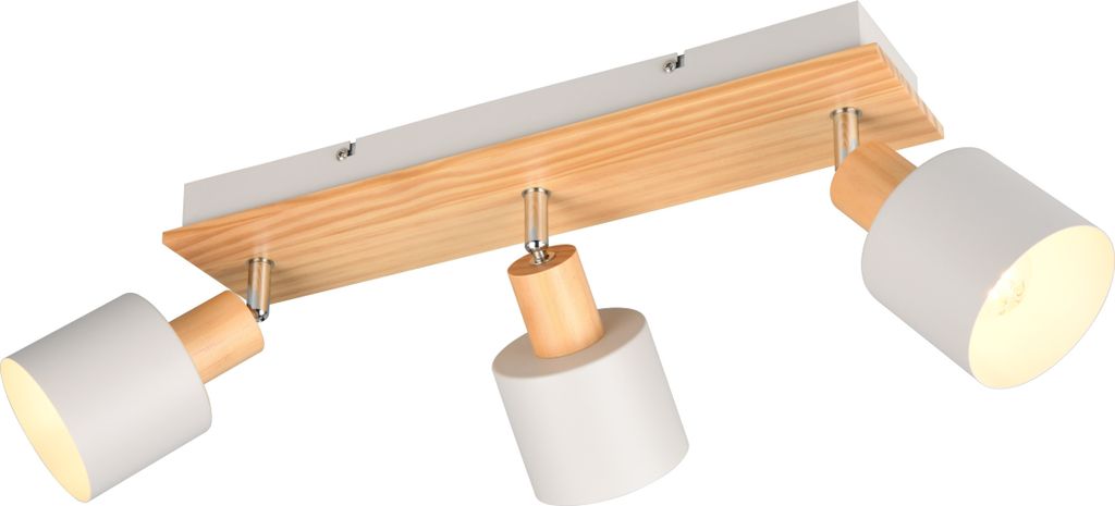 TRIO-Leuchten Deckenspot SHANTI 3-flammig DH 9x19.50 cm bunt Strahler