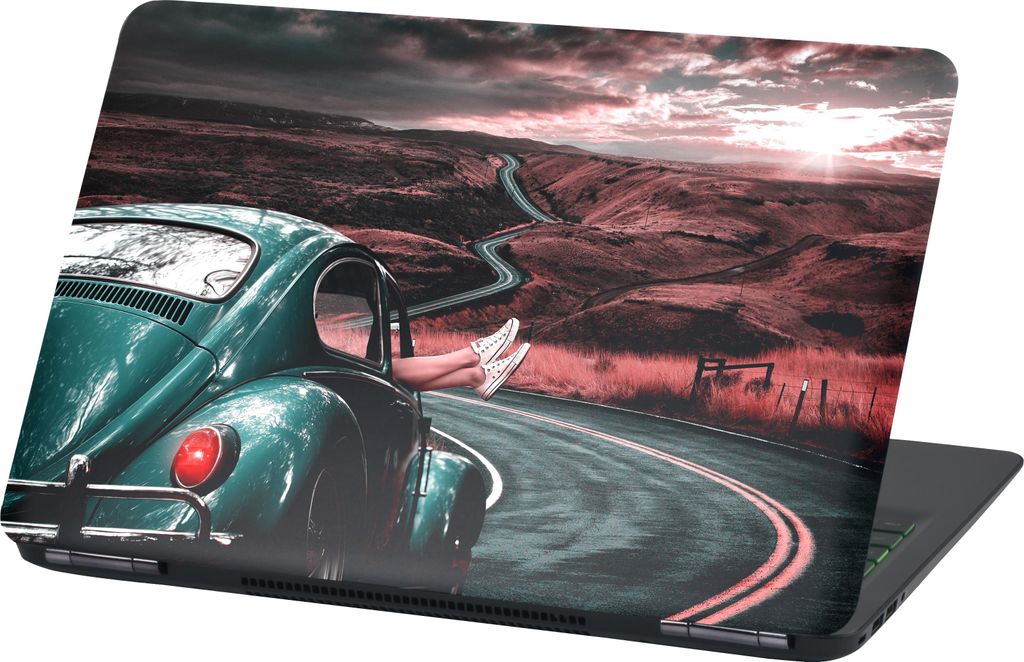 Premium Laptop Universal Folien Cover – Matt, Kratzfest & Rückstandslos entfernbar LP36 Qualitytime 13-14 Zoll 24x34cm