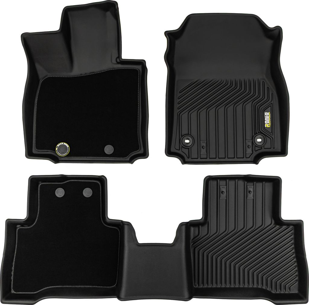FROGUM Autofussmatten 2in1 TPE + Velours für Lexus NX II ab 2021