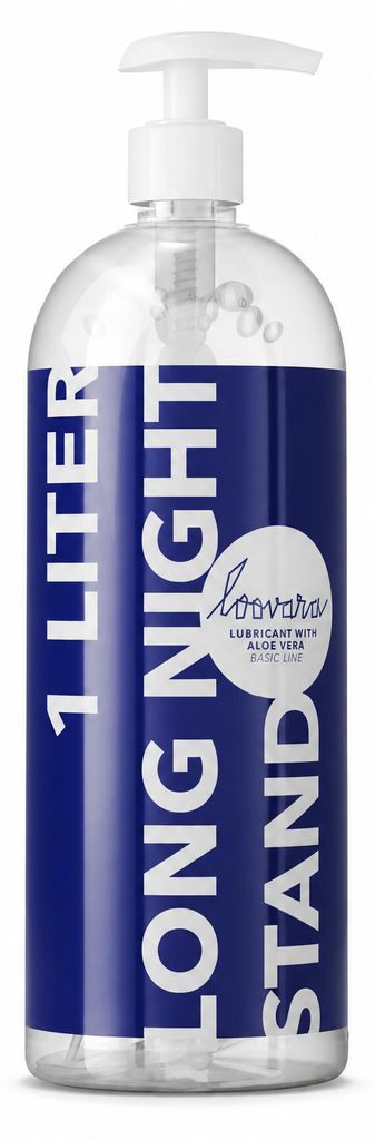 LOOVARA Gel lubricante Sensitiv 1000 ml, con Aloe Vera - Imagen del producto  Imagen generada por IA