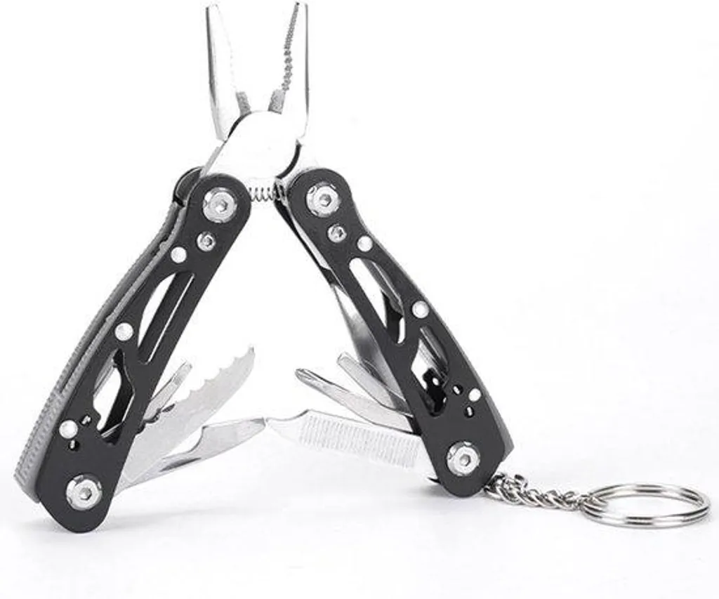 Accessoire de camping multifonction pliable 14 outils spécial rando