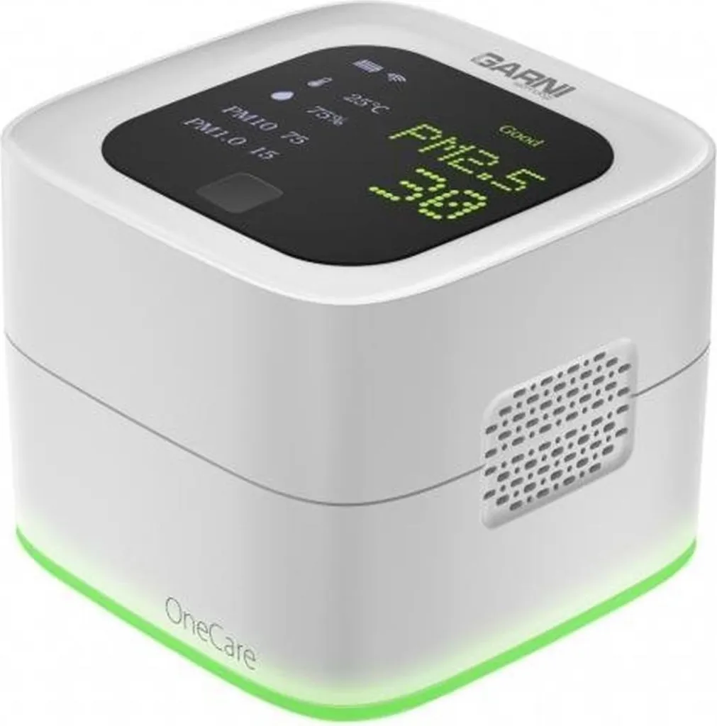 Contrôlez l'Humidité de la Maison avec le Thermomètre GARNI 210T Blanc