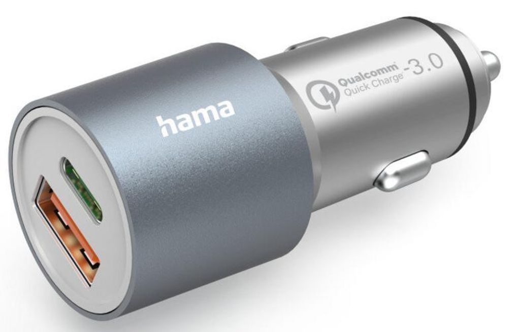 Hama 00201639, Auto, Zapaľovač, 12 V, Strieborná Obrázok produktu 