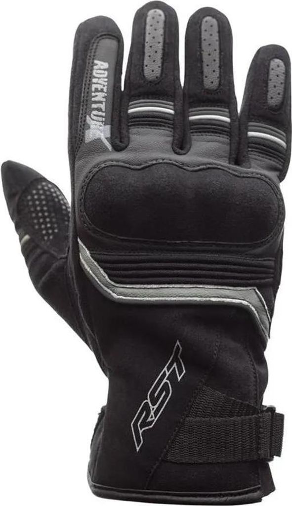 RST Adventure-X CE Leder Gloves Schwarz Größe XXL