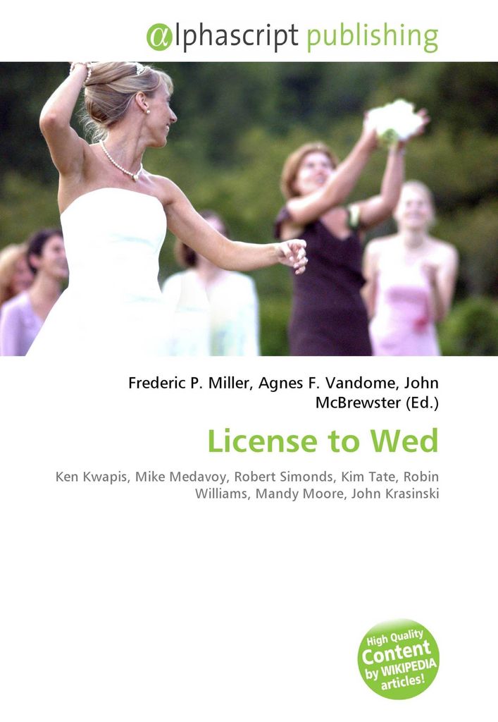 License to Wed
