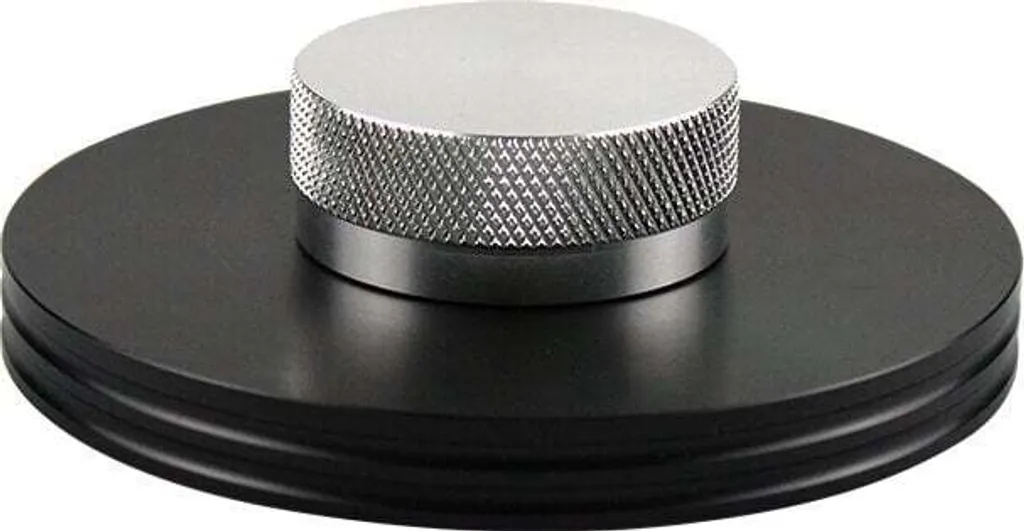 Muziker Vinyl Record Damper Clamp Silver - Stabilisateur de Disque Vinyle