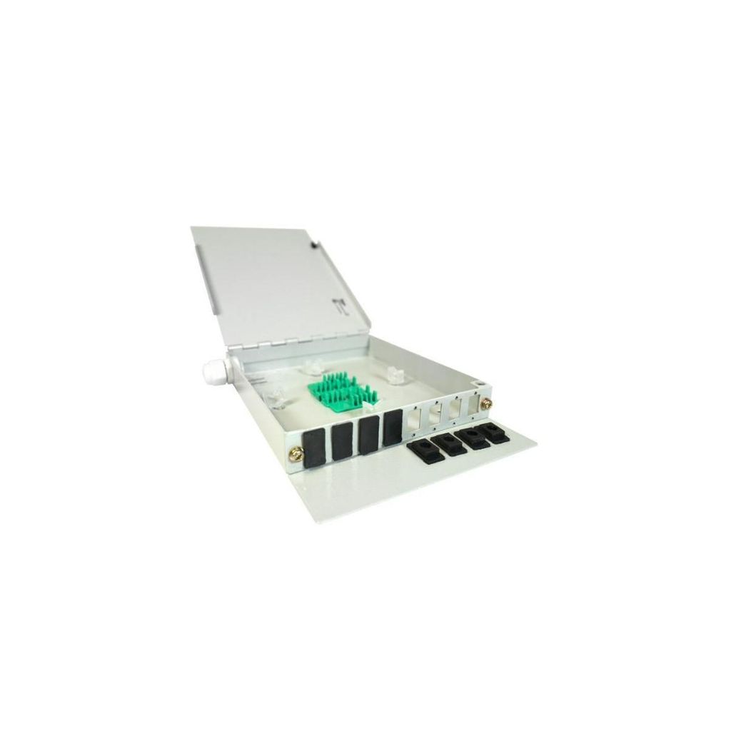 TELEVES Optische Spleiss-Box bis 8 SC/APC-Stecker OSB8