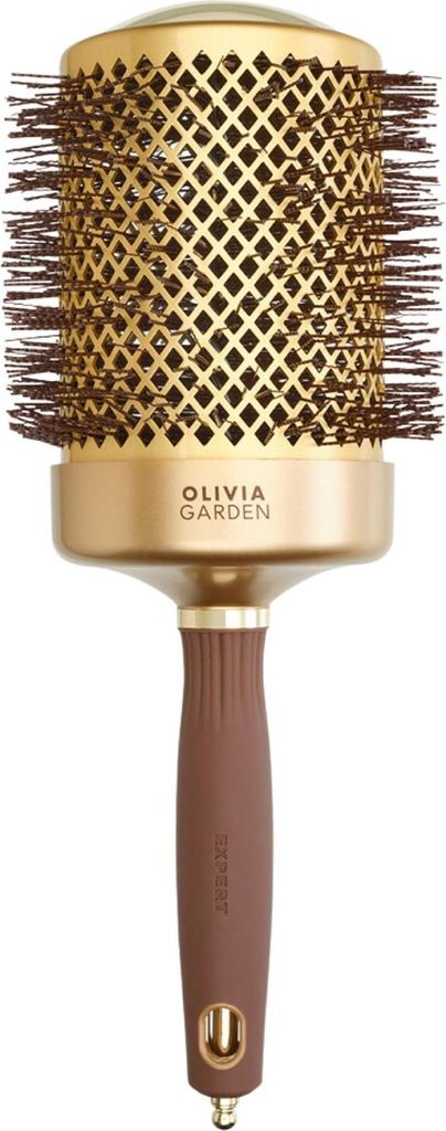 Olivia Garden Blowout Shine - Gold&Braun Haarbürste 80 mm Produktbild 