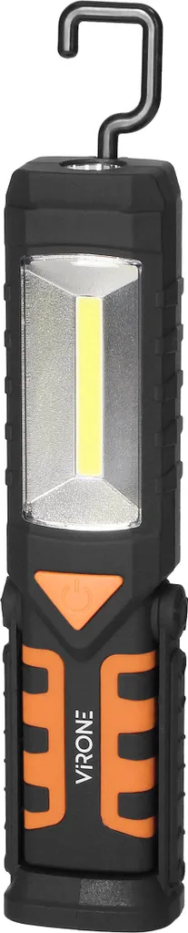 Torcia Emergenza Auto Orno LED COB 3W + Luce Rossa Calamita