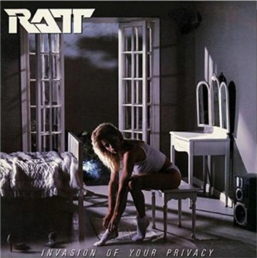 Ratt Invasion Of Your Privacy Édition Limitée Vinyle Tricolore 12"