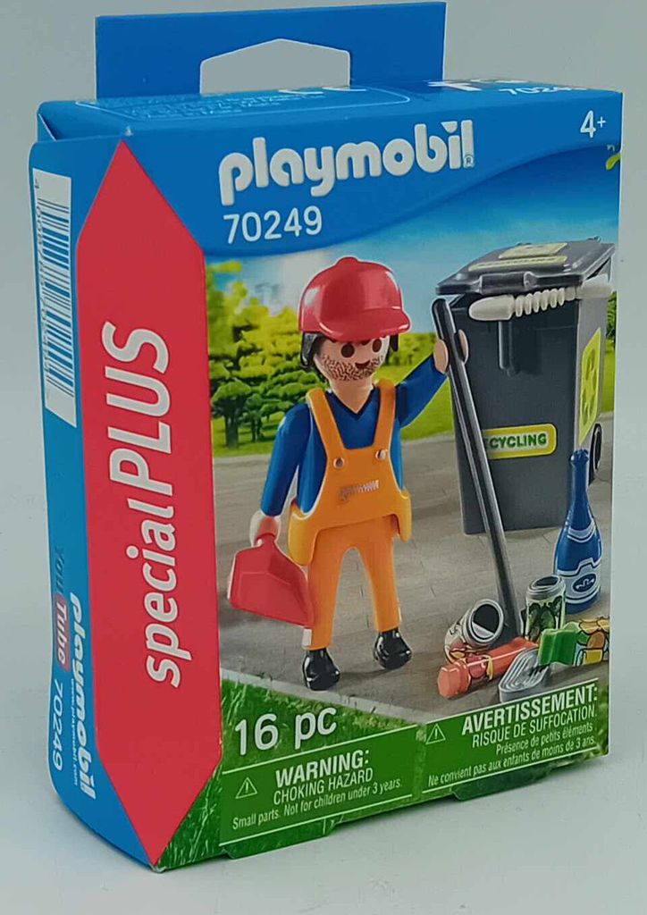 PLAYMOBIL, Straßenreiniger, Special Plus, 70249 Produktbild 