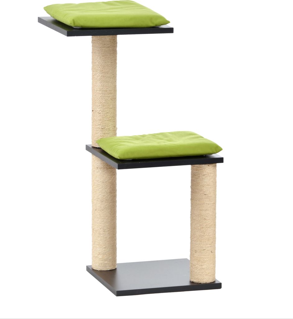 Silvio Design Katzenbaum Dara, Anthrazit, Grün, 22025104
