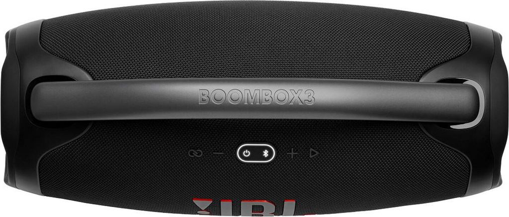 JBL Boombox 3 Tragbarer Stereo-Lautsprecher Schwarz Bluetooth Wasserdicht