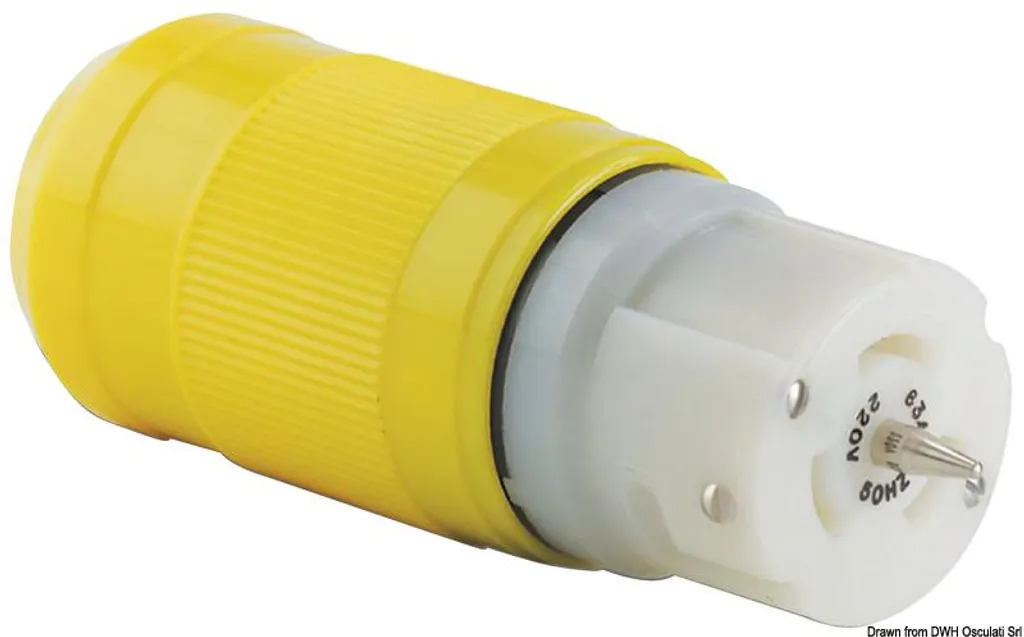 Connecteur Heavy Duty bipolaire 3 fils haute résistance courant 16A