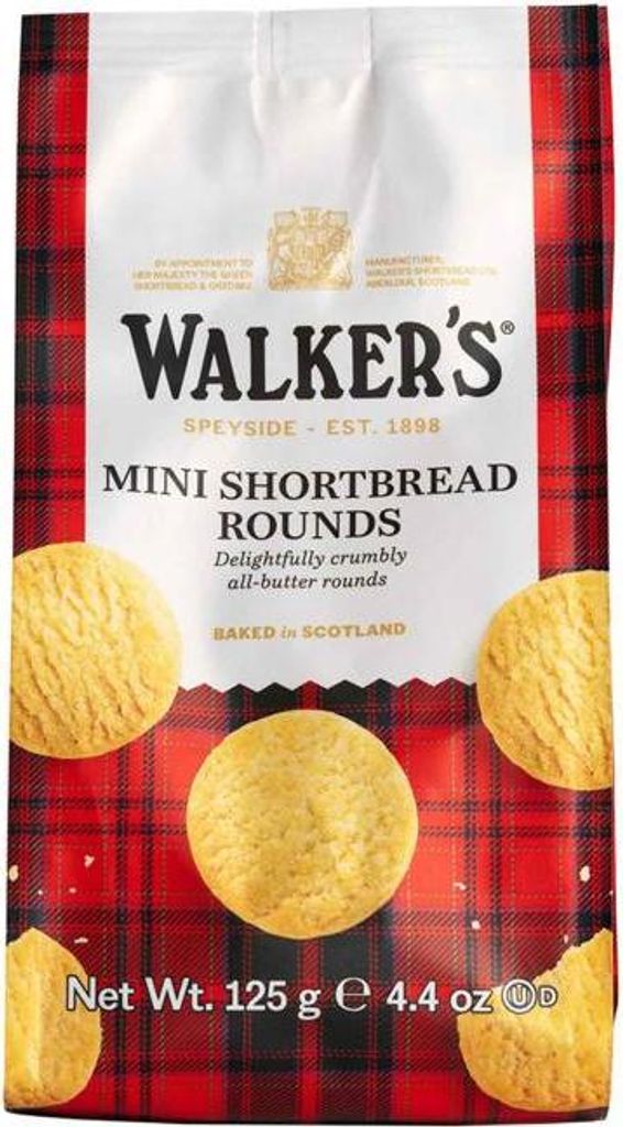 Mini sablés ronds au beurre pur Walkers Mini Image du produit 