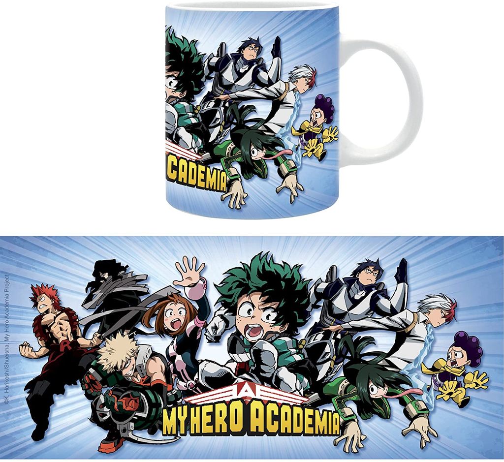 ABYSTYLE MY HERO ACADEMIA - Mug - 320 ml - "Heroes"- subli - with box