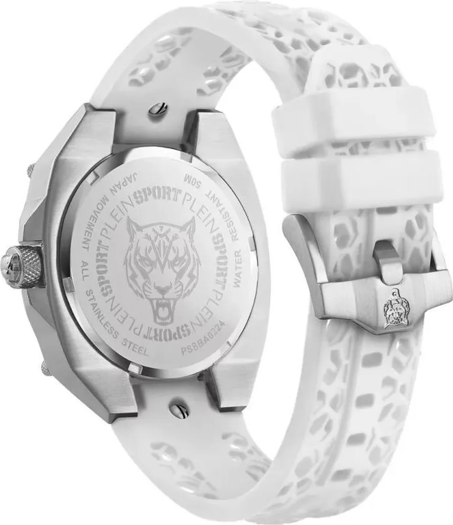 Montre Thunder Force PS8BA0224 Design Bicolore Blanc et Noir Résistant