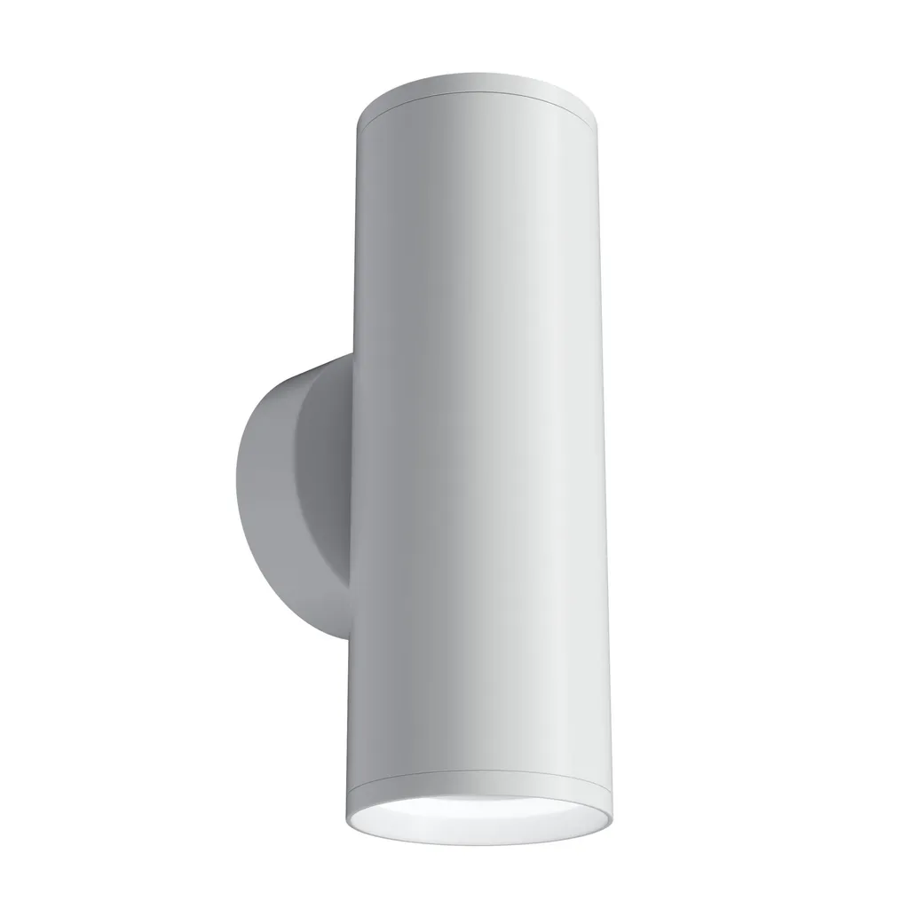 Faretto Parete Alluminio Bianco 15cm Up Down - Facile Installazione LED
