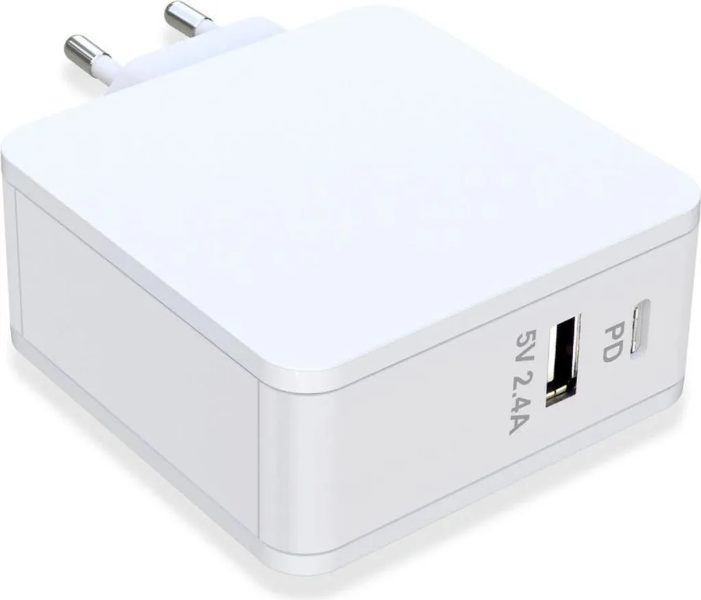 CoreParts MBXAP-AC87USBC Chargeur Secteur USB-C Blanc 87W pour Mobile