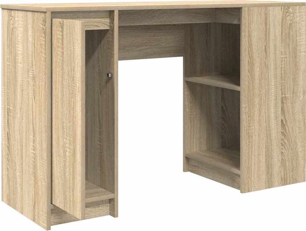 vidaXL Schreibtisch Sonoma-Eiche 120x42x76 cm Holzwerkstoff