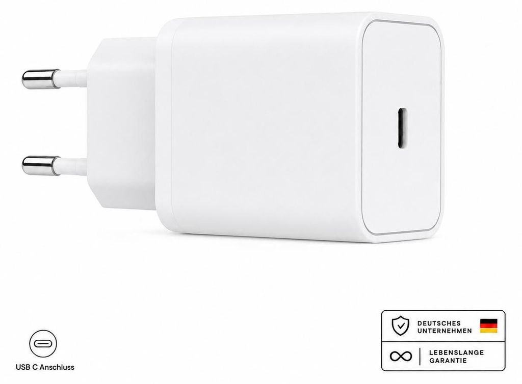45W USB-C Schnellladegerät mit Kabel – Netzteil, Ladegerät Produktbild 