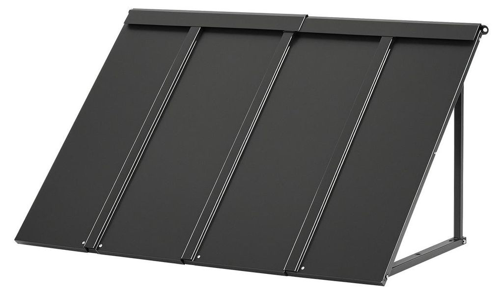 Markiza Okienna Vevor 1125X610Mm Daszek Drzwiowy Stalowy Zdjęcie produktu 
