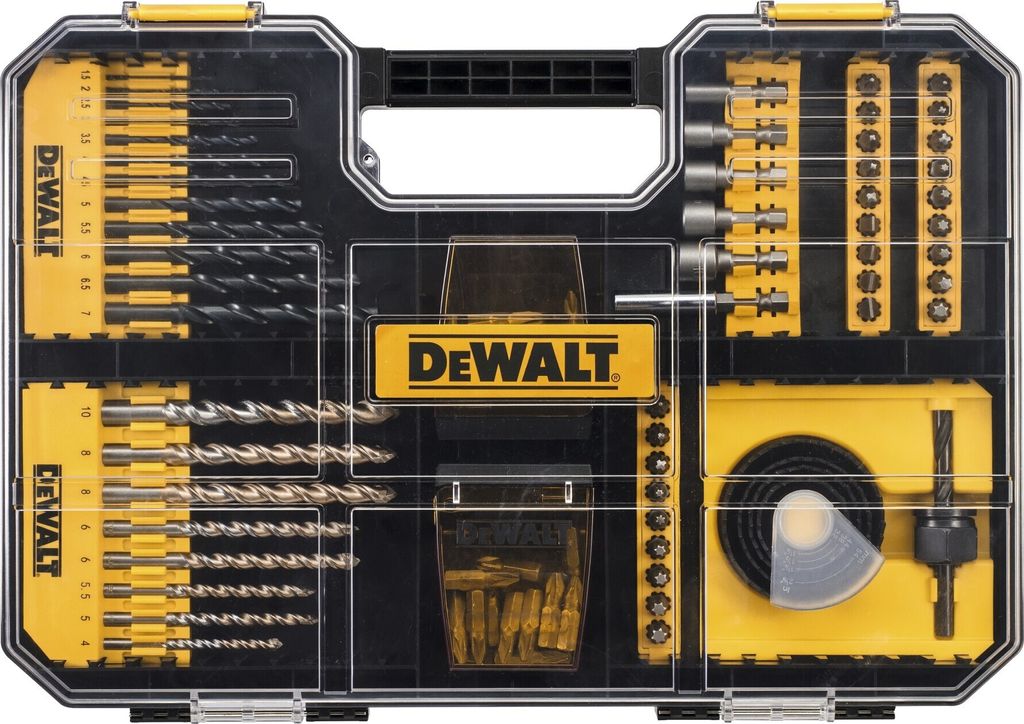 DeWALT DT71569-QZ Jeu universel TSTAK 100 pièces Image du produit 
