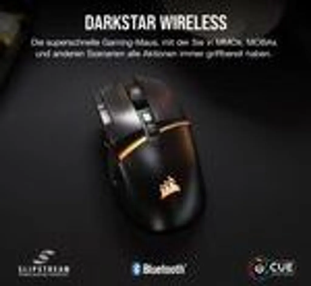 Souris de jeu Hyper Polling 2000 Hz Corsair Darkstar 15 boutons - 17
