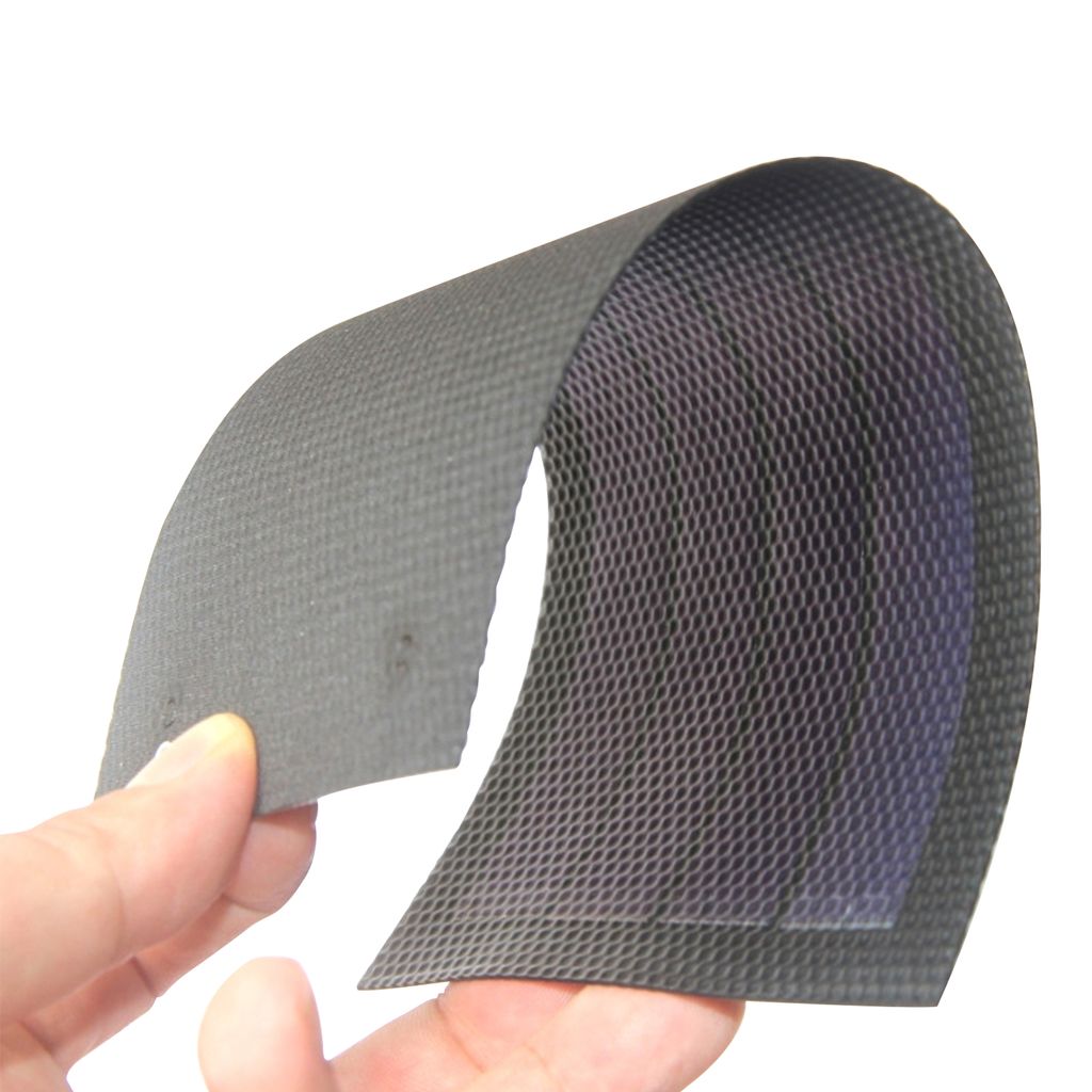 1W 6V Flexible Solar Panel Kleine Due nne Amorphe Silikon Solarzelle DIY Wasserdicht Camping Tragbare Power Solar Panel Kompatibel fue r Licht Fan ...