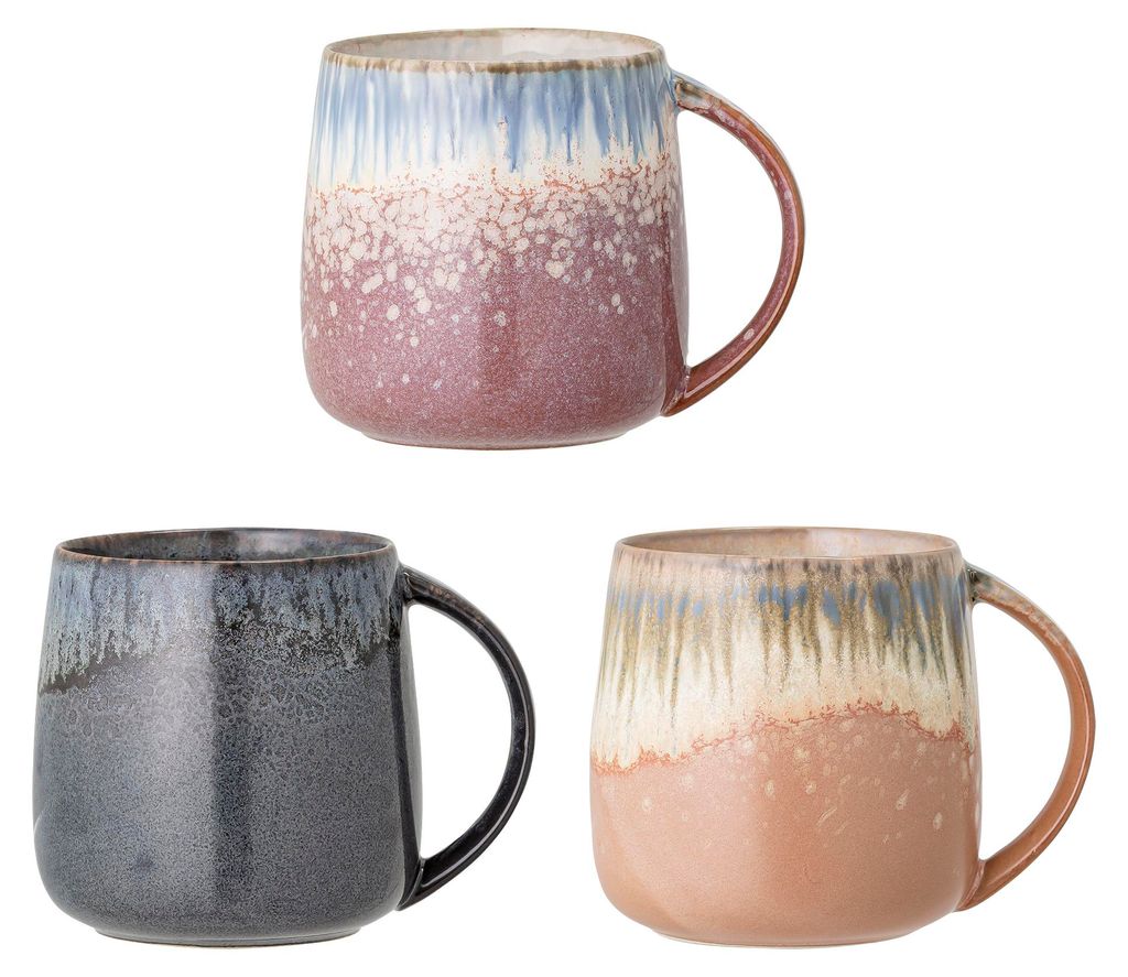 Cloe Becher, Rose, Steingut Produktbild 