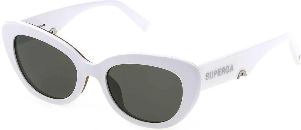 Lunettes de soleil Sting SST458 0847 Snow White Shiny Femme 53/19/140