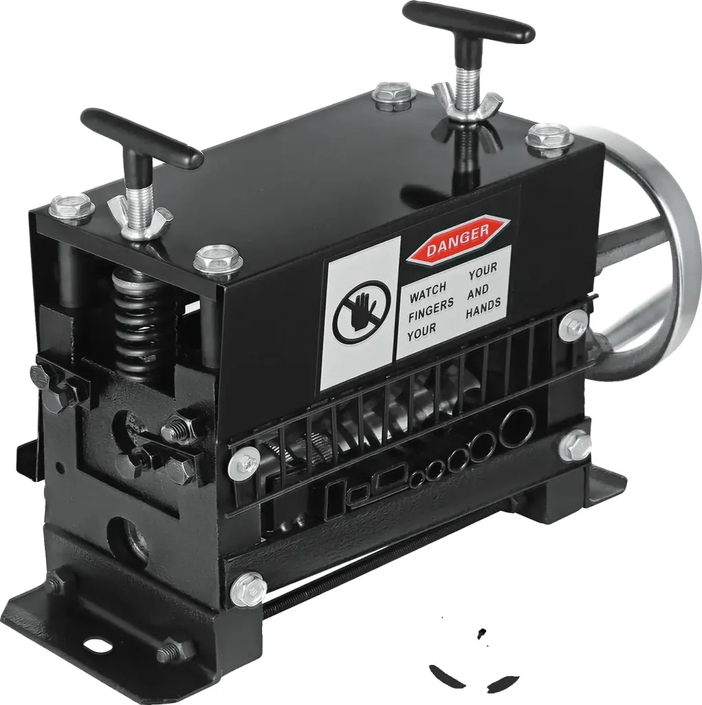 Dénuder facilement vos câbles usagés 1-20 mm machine manuelle 8 canaux
