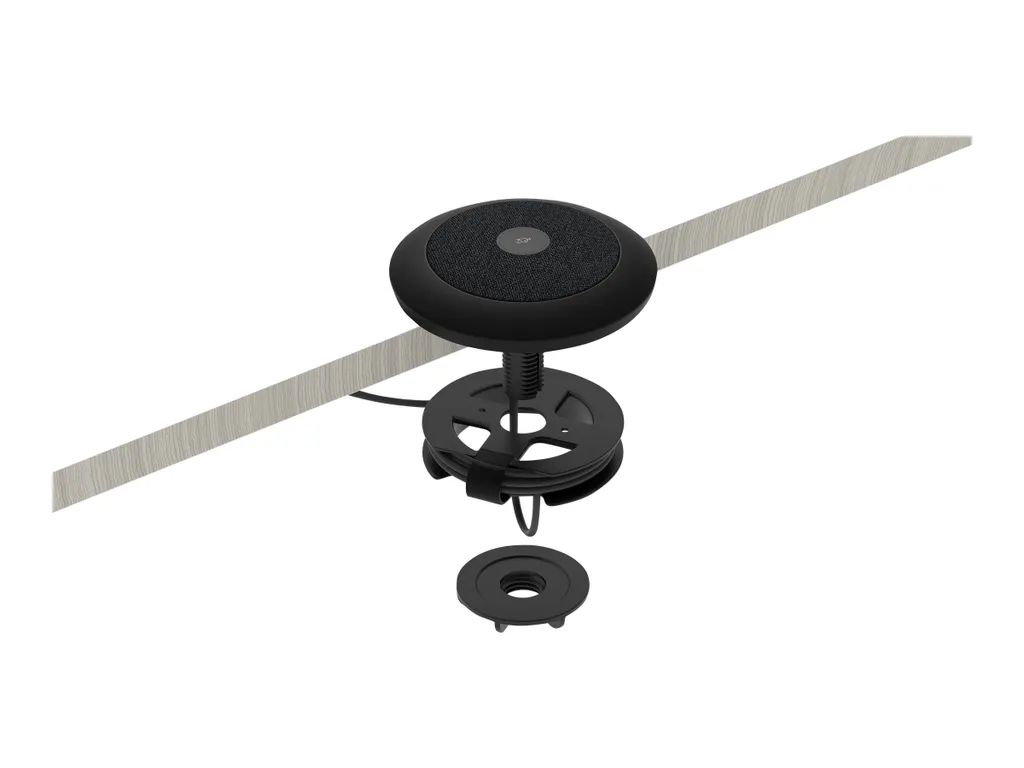 Logitech Rally Mic Pod Mount Support de Table et Plafond Noir Mat - 8