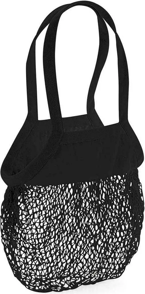 Shopper a Rete in Cotone Bio Westford Mill - Nera Eco-Friendly