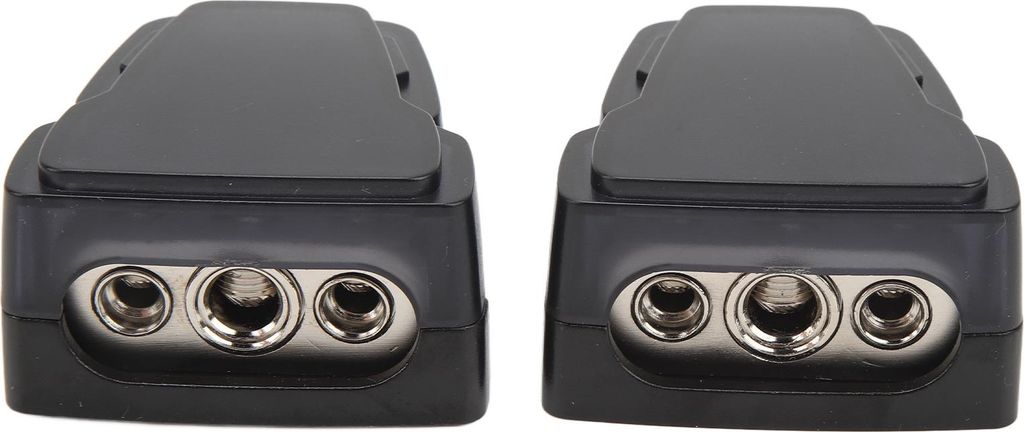1 Paar positive negative Batterieklemmen, Klemmen 1 x 0/4 GA Eingang auf 2 x 4/8 GA Ausgang für Autos, Schiffe, Yachten, Wohnmobile