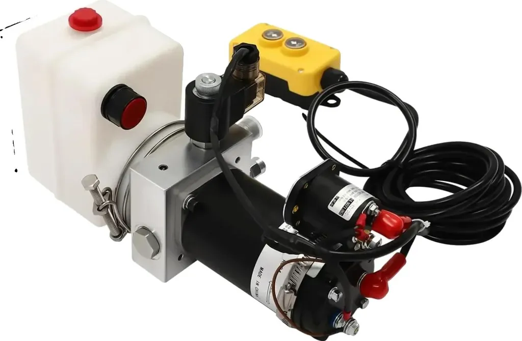 Pompe hydraulique 800W puissante en 12V avec contrôle à distance sans fil